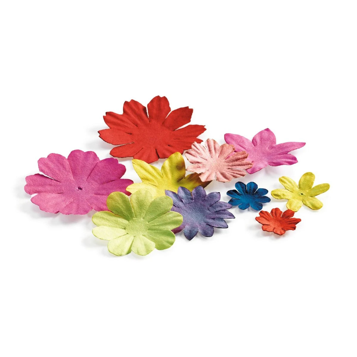 Blumen. Djeco Kreativset inspiriert von Frida Kahlo, 3D-Bilder gestalten mit Papierblumen, geeignet für Kinder und Erwachsene ab 7 Jahren, inkl. Infos über die Künstlerin.