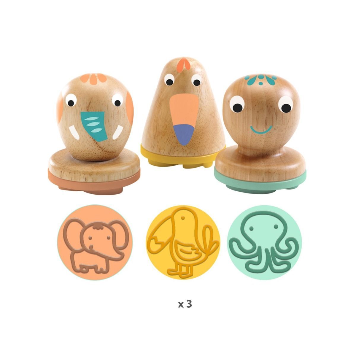 Stempel für Knete | Modellieren | Djeco