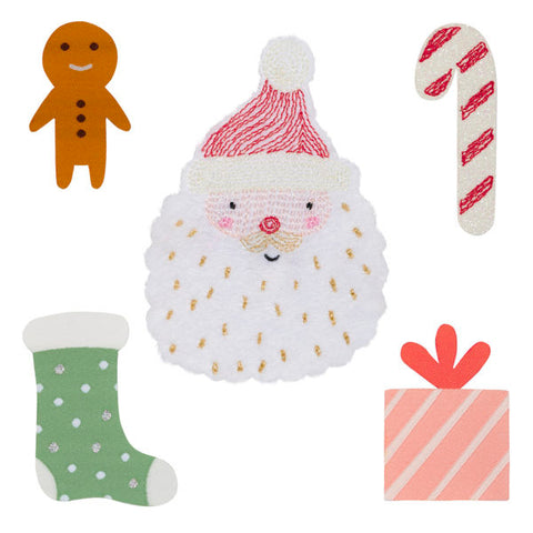 Klebesticker Santa & Sweets | fabfabstickers