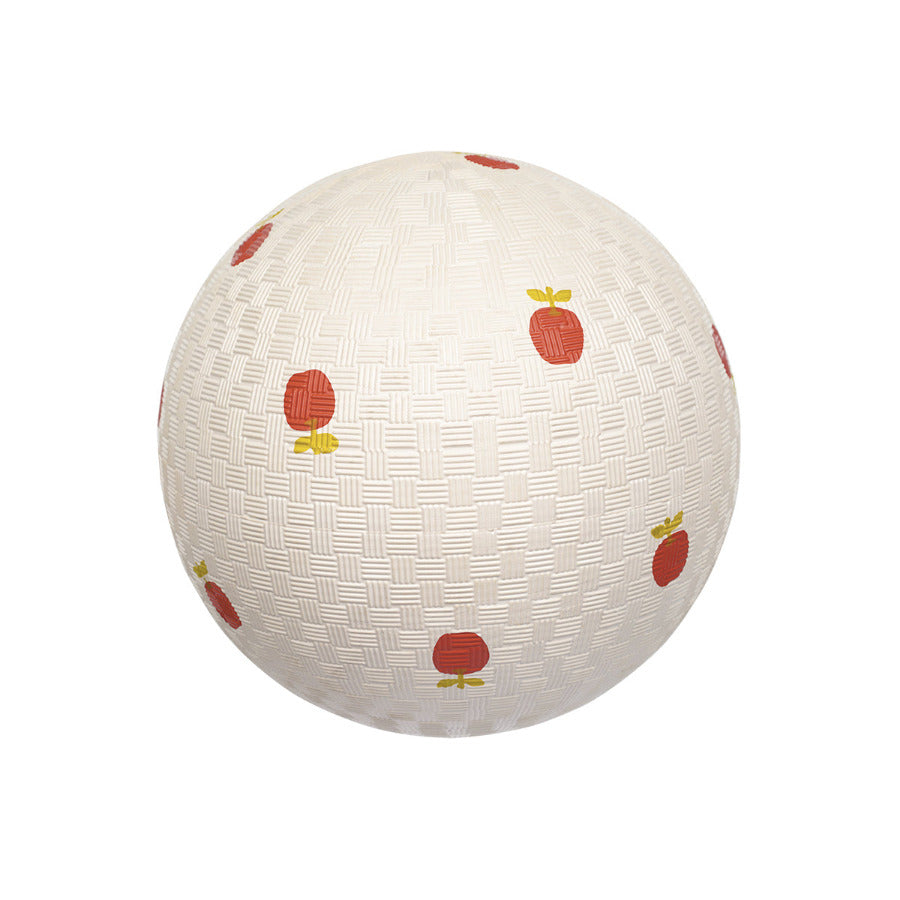 Äpfel  Ball aus Naturkautschuk, tolles Motiv für den Garten, Kinderball, großer Ball