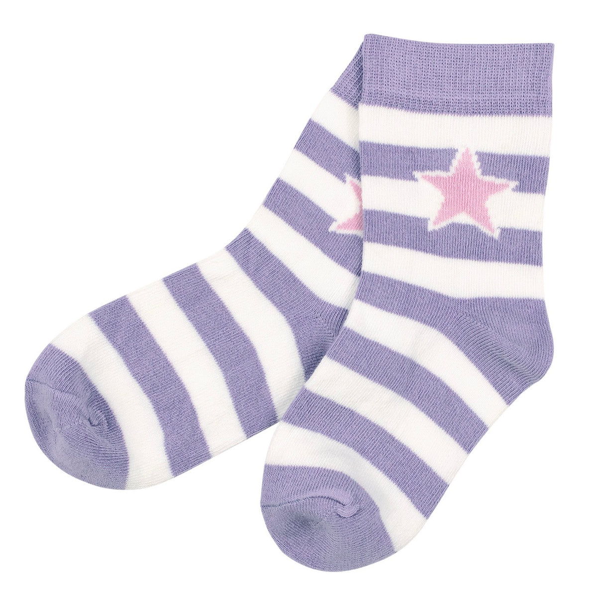 Socken gestreift | LAVENDER | Villervalla
