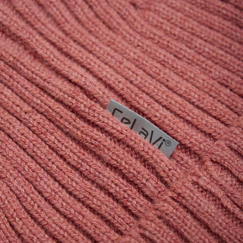 Beanie aus Wolle-Baumwolle-Mix | Oceania | Overland Trek | Brick Dust | CeLaVi