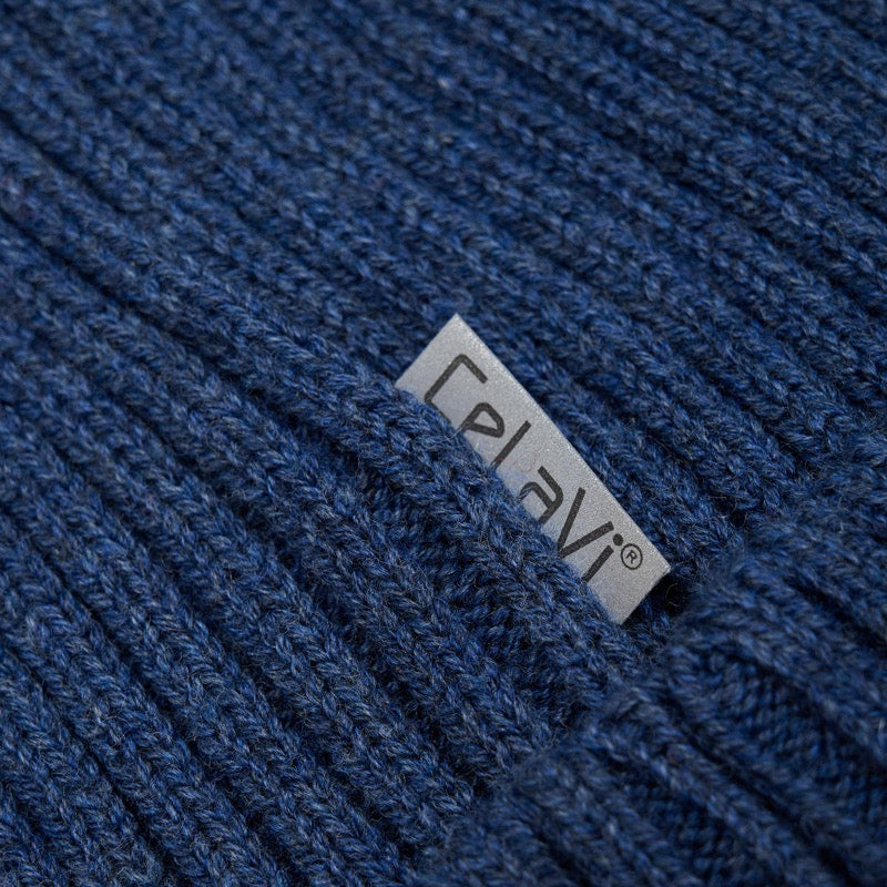 Beanie aus Wolle-Baumwolle-Mix | Oceania | Overland Trek | Brick Dust | CeLaVi