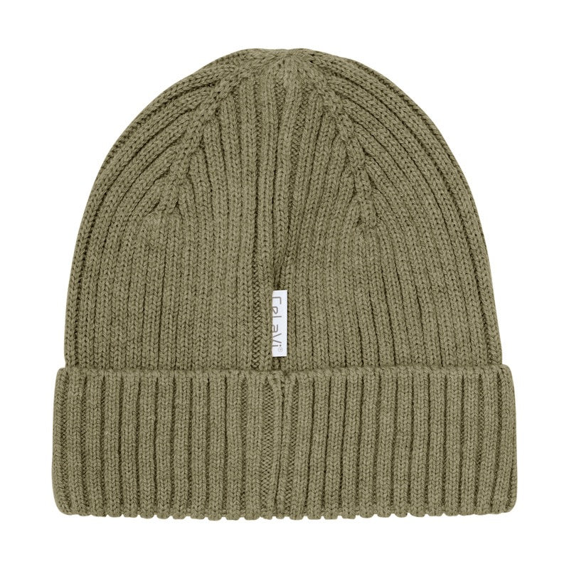 Beanie aus Wolle-Baumwolle-Mix | Oceania | Overland Trek | Brick Dust | CeLaVi