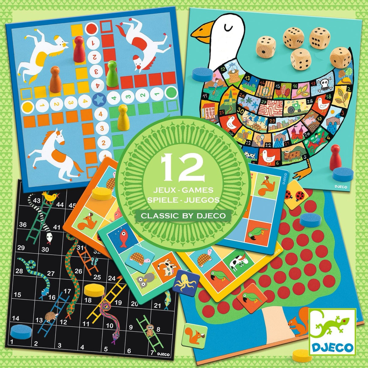 12 Spieleklassiker | Djeco