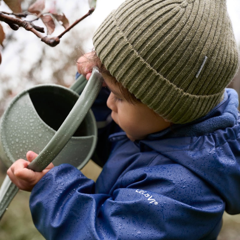 Beanie aus Wolle-Baumwolle-Mix | Oceania | Overland Trek | Brick Dust | CeLaVi
