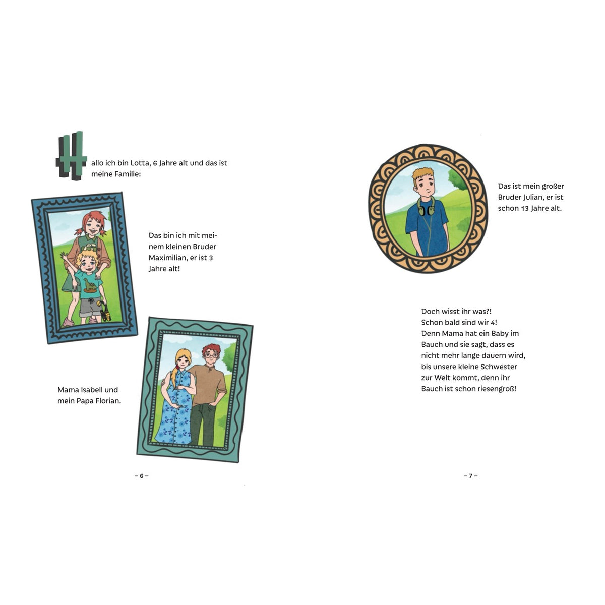 Endlich sind wir 4!


Das Buch wird aus der Sicht der großen Schwester Lotta erzählt. Es ist ein Buch für Kinder, wo über Themen gesprochen wird, die man in vielen gängigen Kinderbüchern nicht liest.