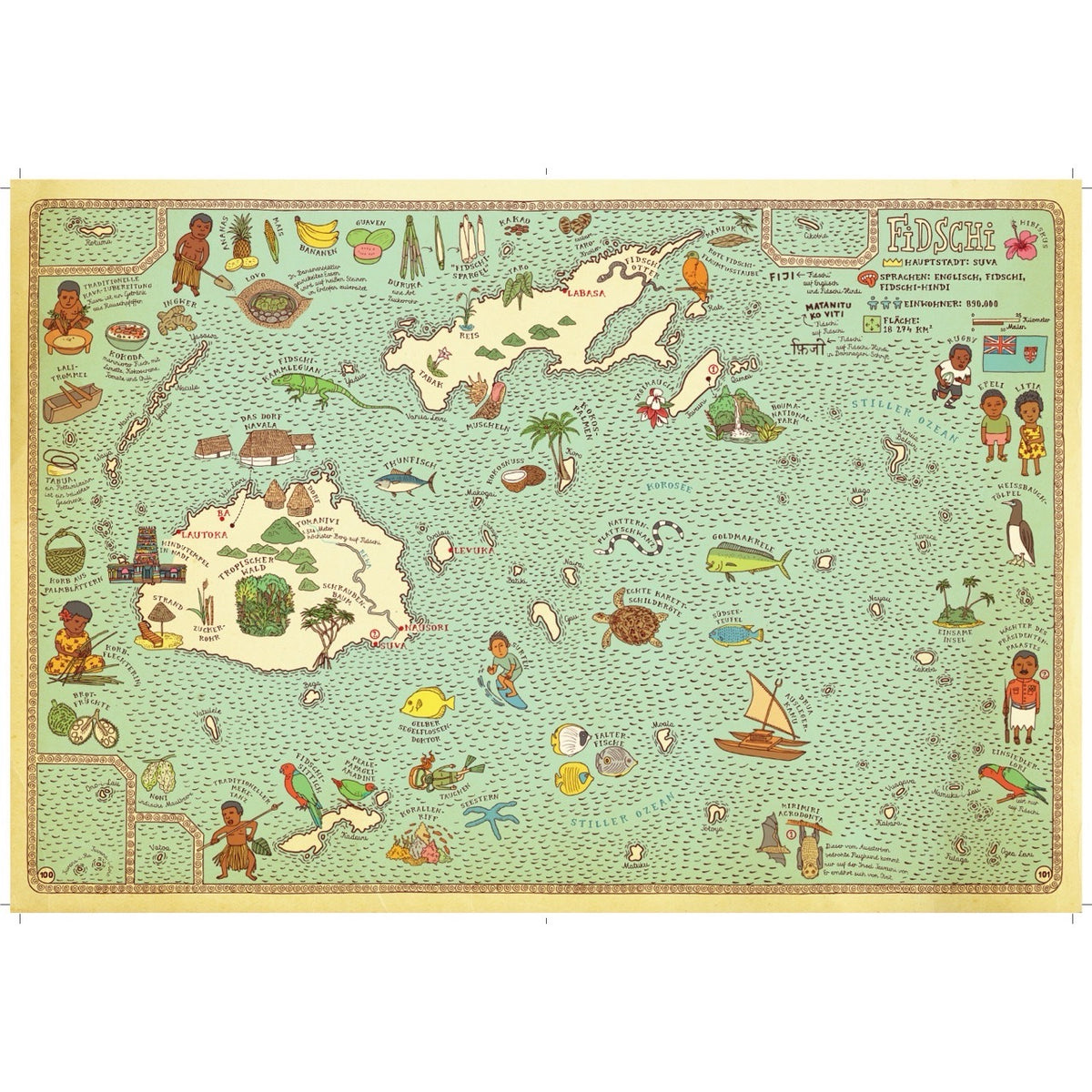 Der wunderschöne Weltatlas - Alle Welt - ist ein echtes Must have in jedem Kinderzimmer. Besonders detailliert und liebevoll illustriert, zeigt dieses tolle Buch schon kleinen Kindern unglaublich detailreich die ganze Welt.
