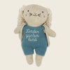 Hase Kindergartenkind mit blauer Hose