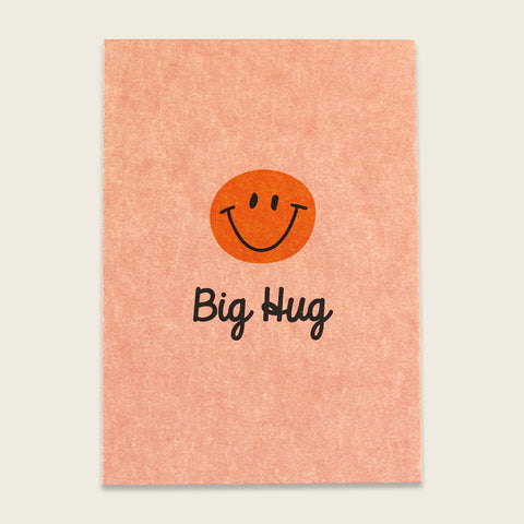 Postkarte rosé Big Hug