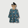 Pferd auf Blau Kleid von Don't grow up