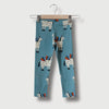Leggings Pferd auf Blau von Don't grow up