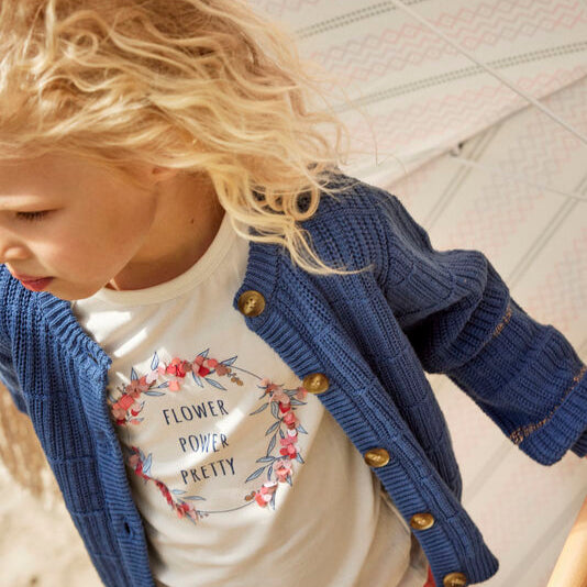 t-shirt-und cardigan-minymo kinderkam
