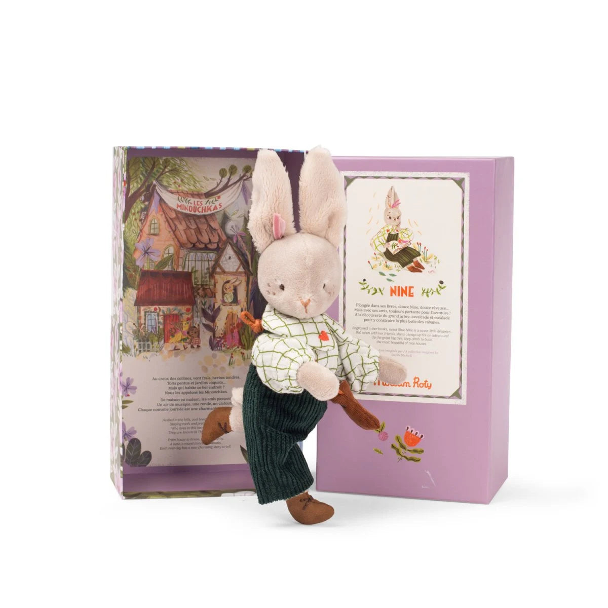 Kuscheltier NINE, der Hase | Moulin Roty