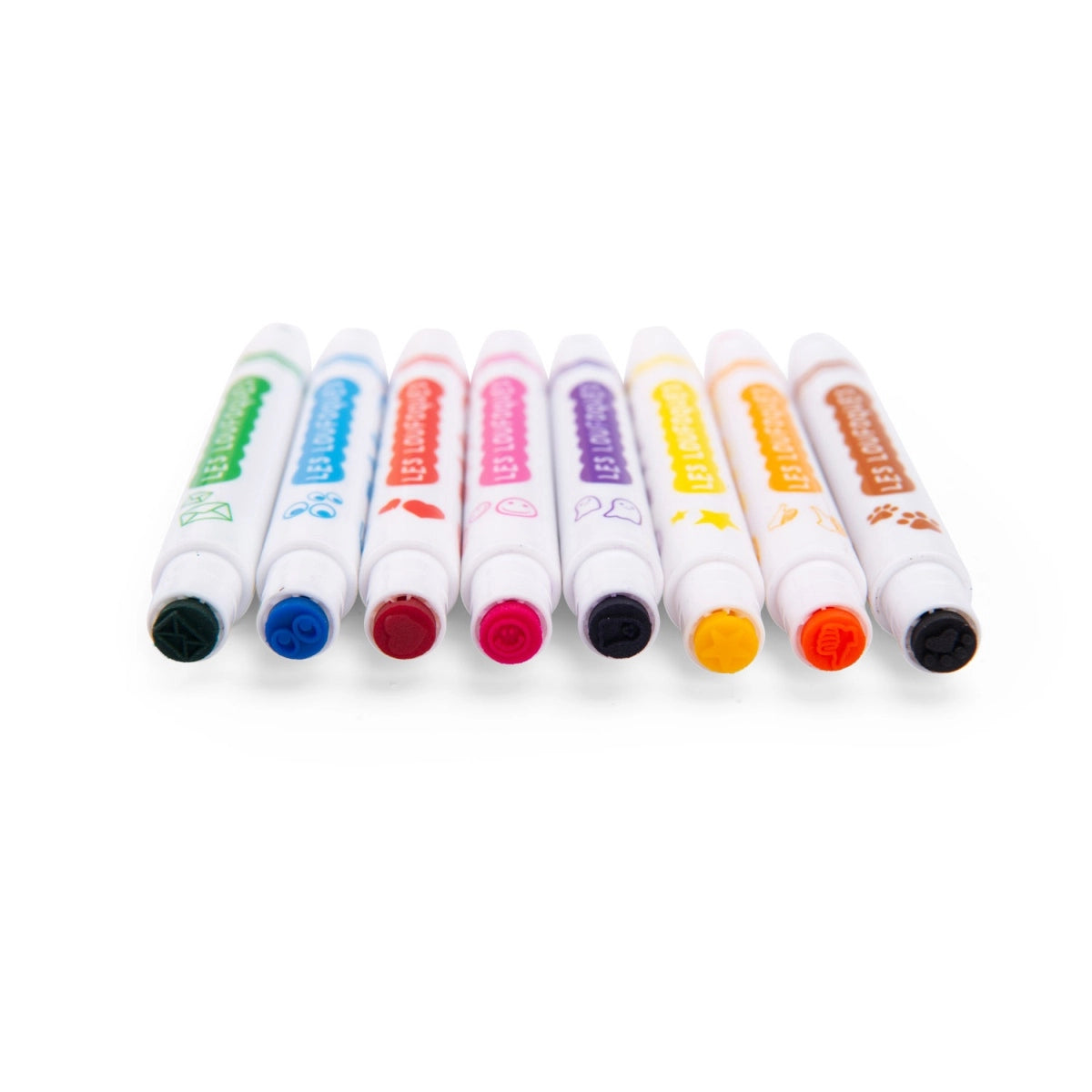 Filzstifte mit Stempel für Kinder, schöne Motive