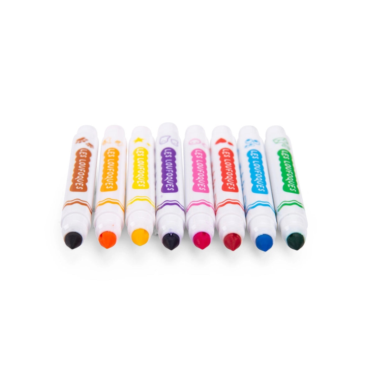 Filzstifte mit Stempel für Kinder, schöne Motive malen