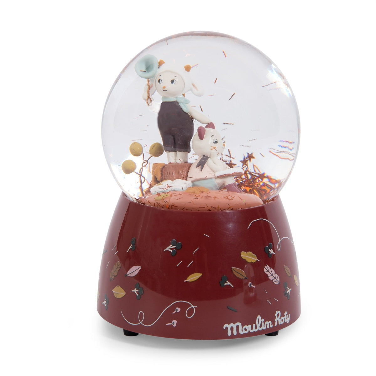 Die Moulin Roty Schneekugel mit Musik aus der "Après la pluie" Serie ist eine süße Spieluhr für Kinder ab 3 Jahre.
