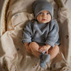 Oversize Knit Pulli Dusty Blue von Cosy Roots