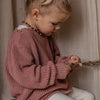 Oversize Knit Pulli Dusty Rose von Cosy Roots
