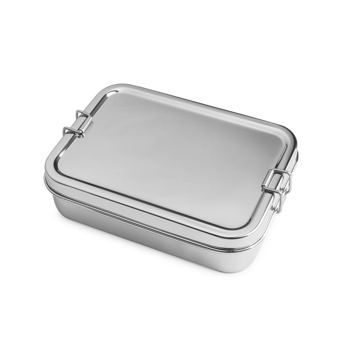 Lunchbox 2in1 Brotdose Jausenbox aus Edelstahl | Brotzeit