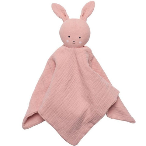 Schmusetuch Hase rosa