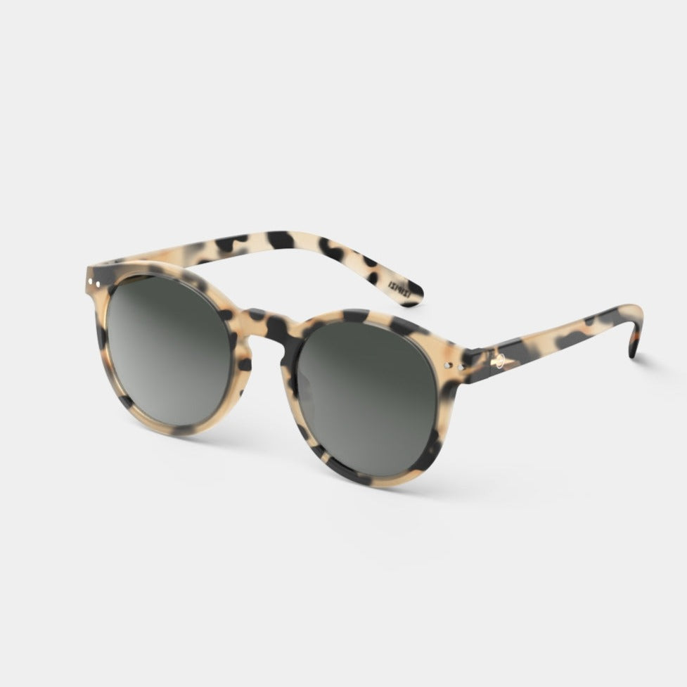 Sonnenbrille Erwachsene light tortoise | IZIPIZI rund #M