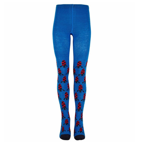 blaue raketenstrumpfhose, weltraum, rote rakete, babystrumpfhose