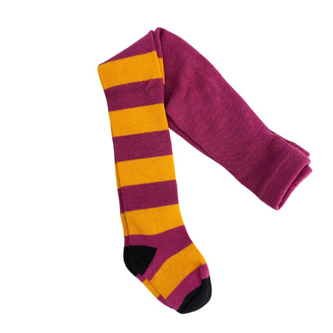 Strumpfhose | Raspberry u. Mandarin | Villervalla