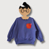 Veri Peri Sweater mit Apfel Print
