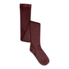 Wollstrumpfhose Rib Grape Skin von MP Denmark