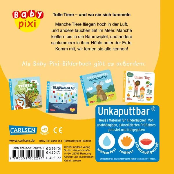 Pixi Unkaputtbar | Tolle Tiere