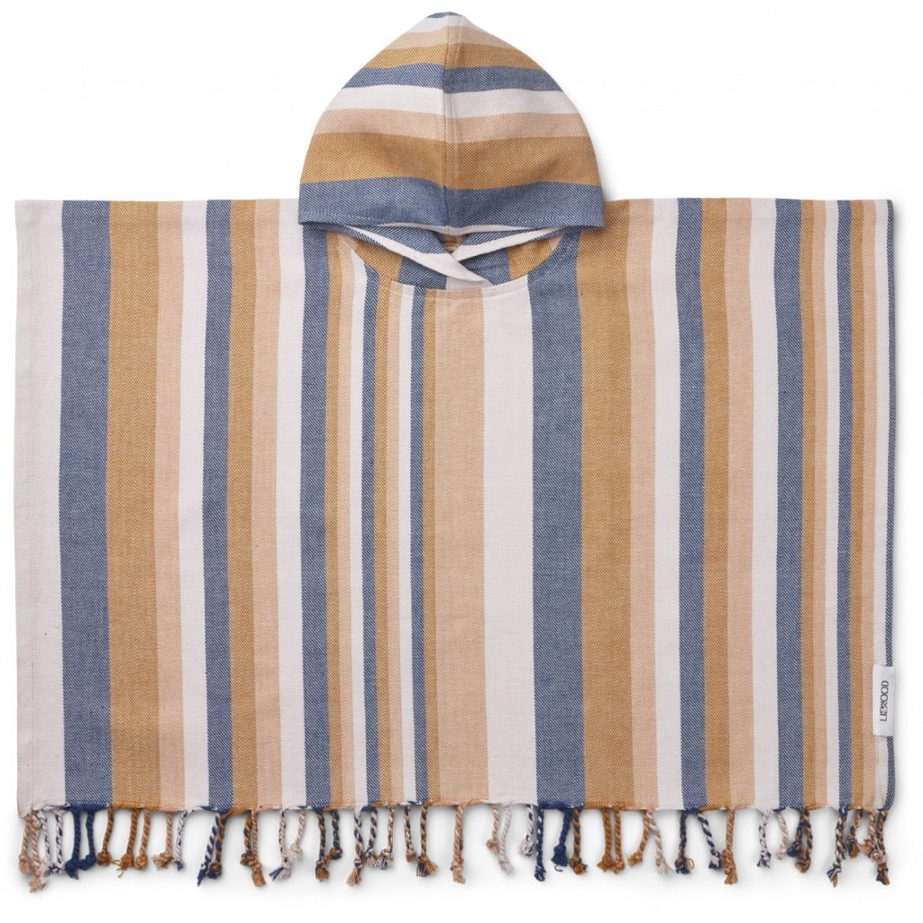 Verleihen Sie Ihren Kindern ein echtes Sommergefühl mit dem Roomie Poncho - ideal für Ferien und Strandtage.