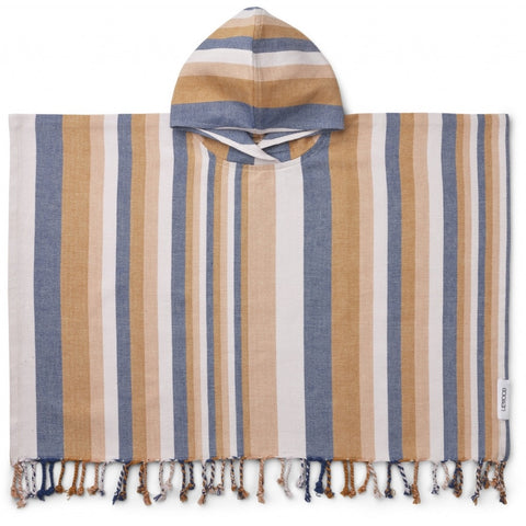Verleihen Sie Ihren Kindern ein echtes Sommergefühl mit dem Roomie Poncho - ideal für Ferien und Strandtage.