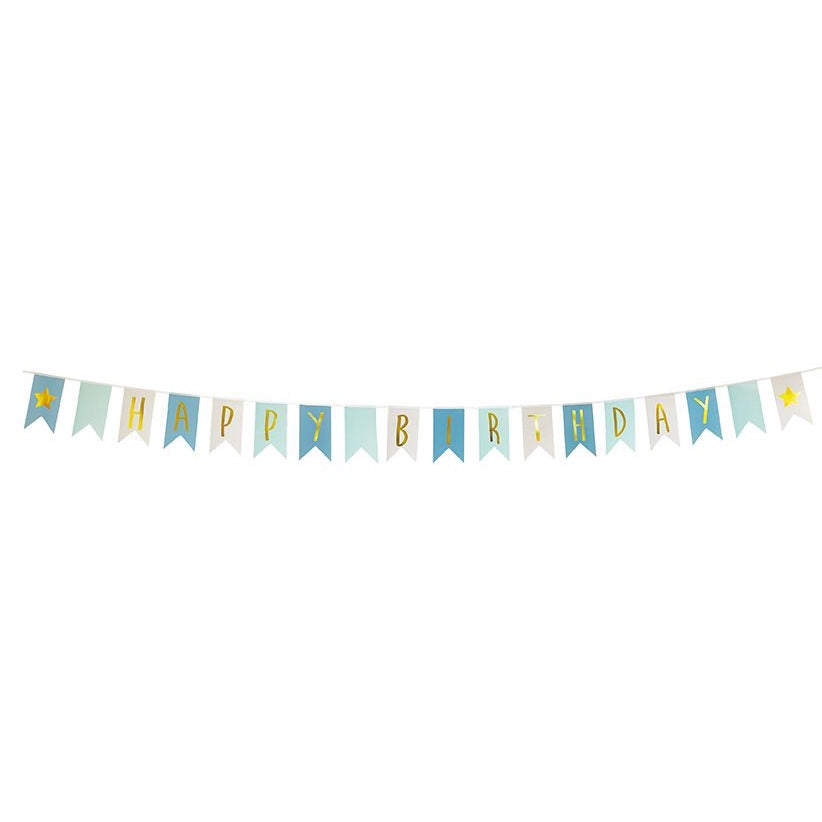 Girlande Happy Birthday | 2 Varianten | Jabadabado