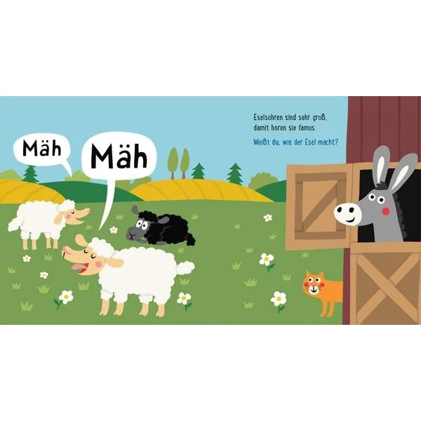 Pixi Unkaputtbar Buggybuch | Oink Mäh, Muh! Wie macht die Kuh?