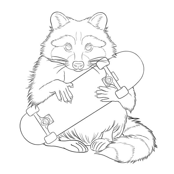 Malbuch für Kinder - Coole Tiere 6-12 Jahre | Vicky Bo