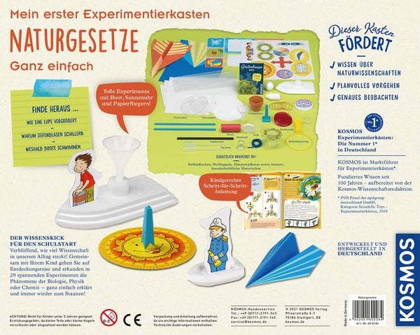 Experimentierkasten | Naturgesetze | Kosmos