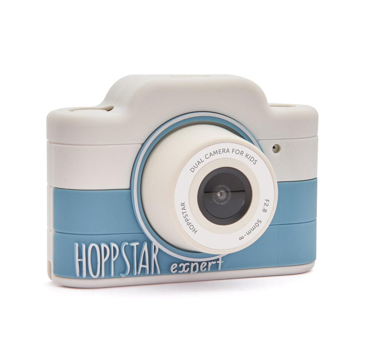 Die Hoppstar Expert ist die ideale Kinderkamera mit allen Funktionen, die man im täglichen Leben braucht.

Tolle Fotos, eine zusätzliche SelfieKamera auf der Rückseite, 16 GB Speicherplatz für bis zu 8.000 Fotos und einer Videokamera Funktion.
