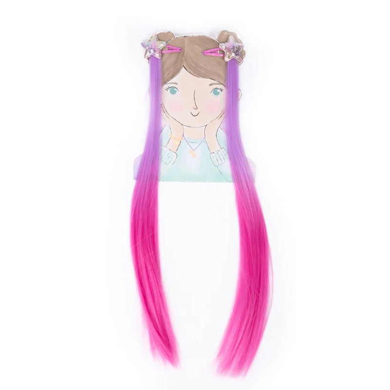 Extensions-Haarclips 8 Stück Rodeo Drive Multi Colour | Great Pretenders