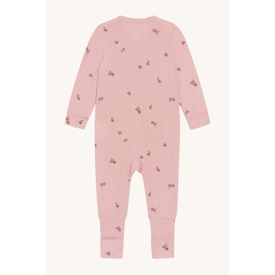 Pyjama  gestreift aus Bambusviskose
