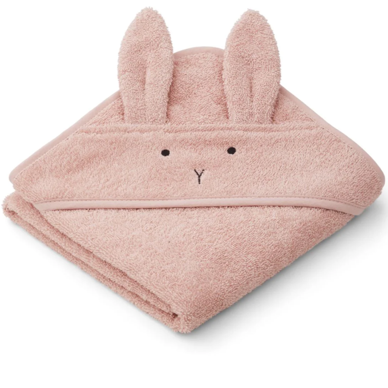 Kapuzenhandtuch rosa | ALBERT RABBIT | Liewood