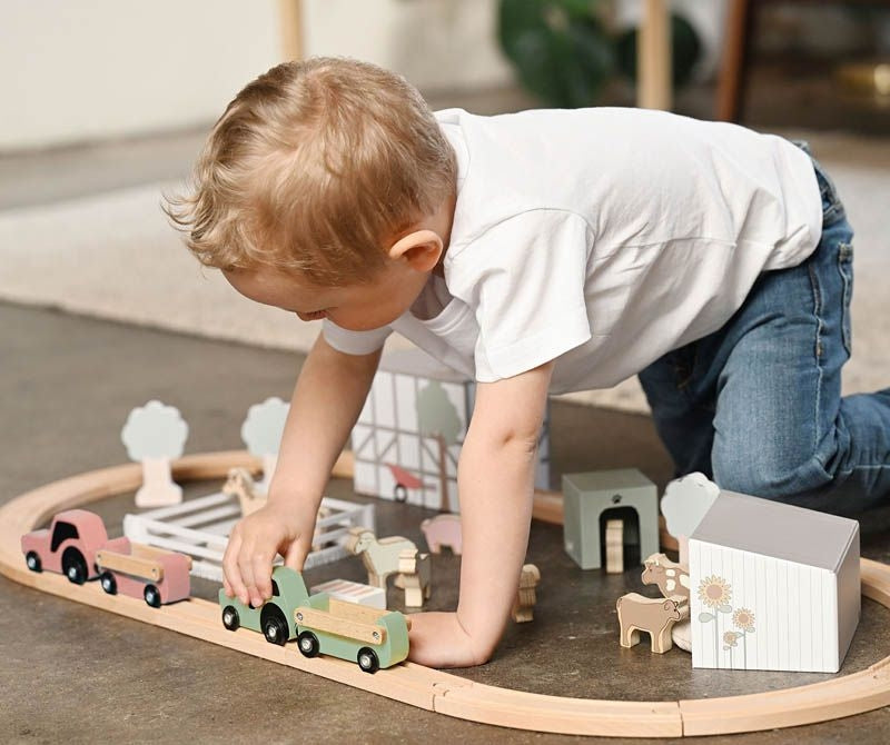 Spielbahnset Bauernhof  | Jabadabado
