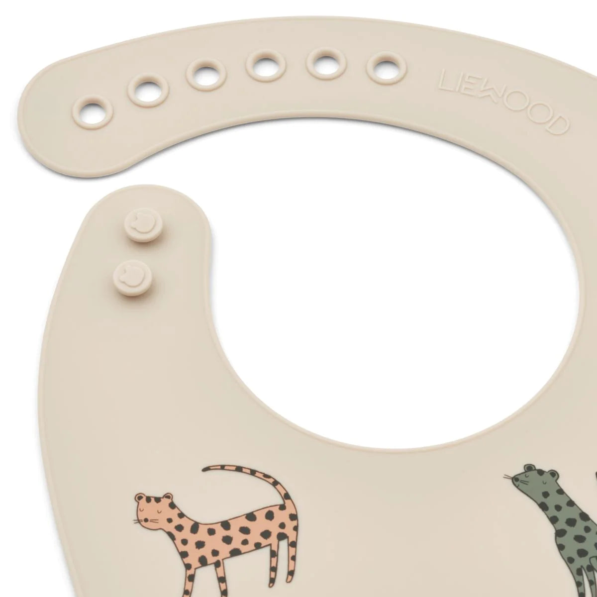Abwaschbares Lätzchen Tilda BIB | 2-Set Leopard | Liewood
