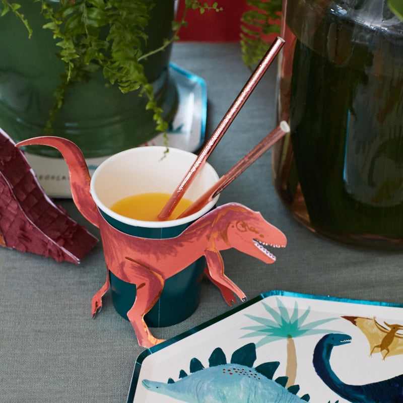 T-Rex Party Cups | Meri Meri