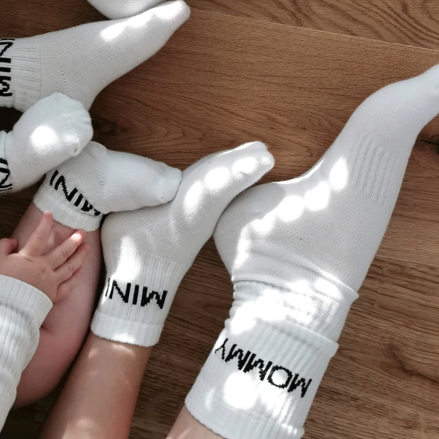 Mommy Socken weiss | Famvibes