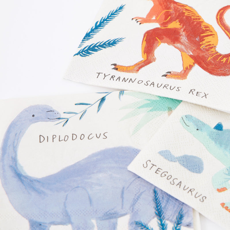 Kleine Servietten Dinosaur Kingdom | Meri Meri