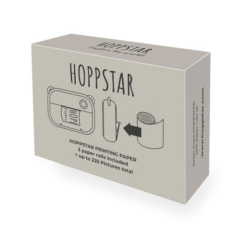 Nachfüllpackung Papierrollen für Hoppstar Artist Kinderkamera | Hoppstar
