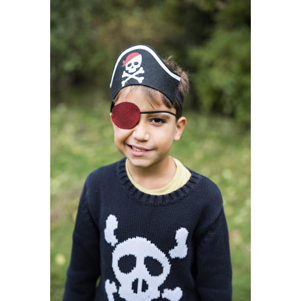 Piraten-Kostüm-Set 17-teilig – Mit Hut, Augenklappe, Säbel, Schatzkarte & Mehr Für Kinder & Erwachsene