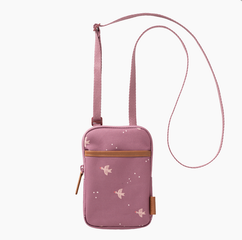 Pouch aus recycelten PET-Flaschen, lia mit Schwalben