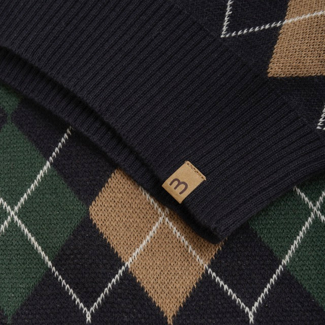 Pullunder Karo GOTS | Dark Navy| Minymo